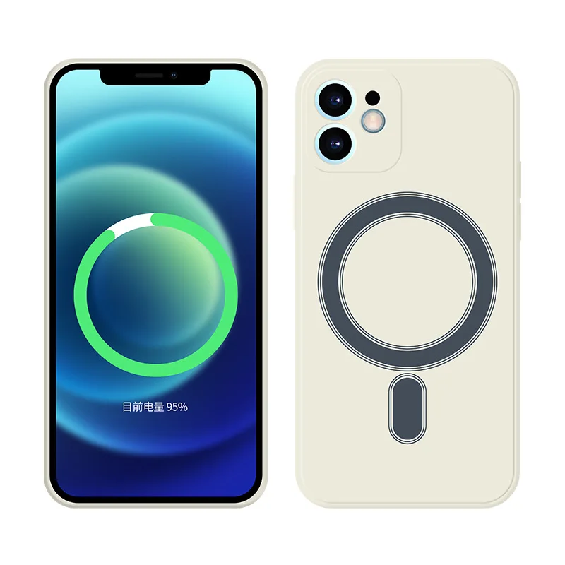 

MagSafe magnetic absorption wireless charging for iPhone6 7 8 X XS XR 11 12 Pro Max mini mobile phoneMagnetic attraction case