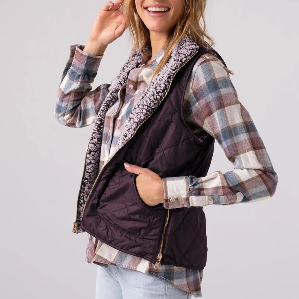 Зимний жилет без рукавов пальто женская Повседневная однотонная верхняя одежда