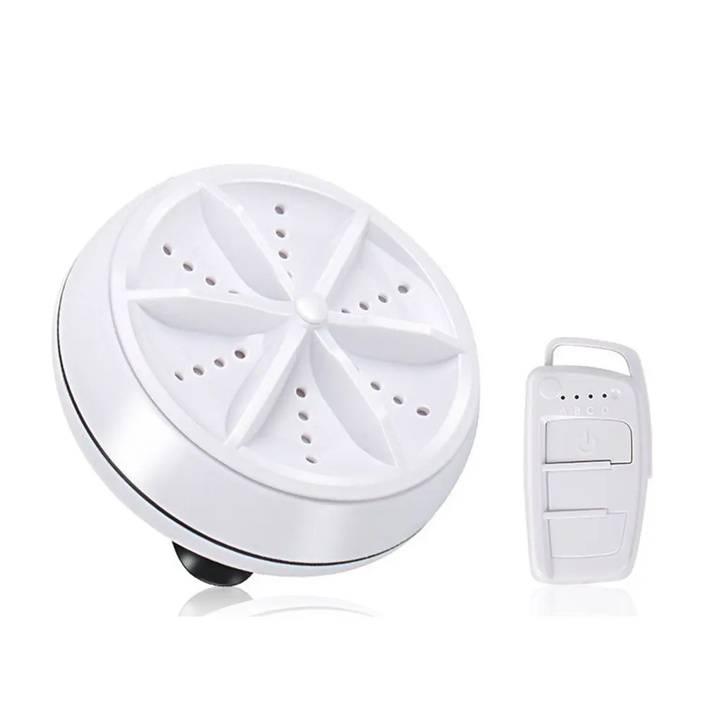 

Ultrasonic Turbo Washer Portable Washing Machine Mini Ultrasonic Light Wave Convenient Travel Home Business Travel USB