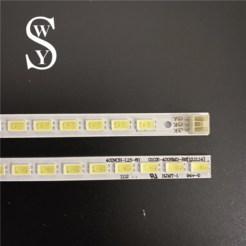 2 шт Для Samsung ЖК-телевизор светодиодный свет бар LJ64-03029A 40INCH-L1S-60 G1GE-400SM0-R6 подсветка 1