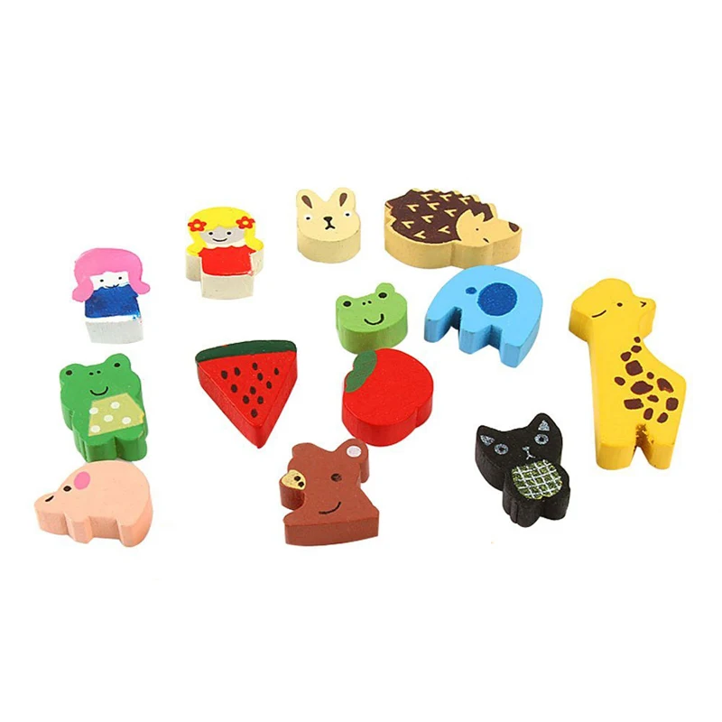

Colorful funny animals refrigerator magnets (19 random patterns)