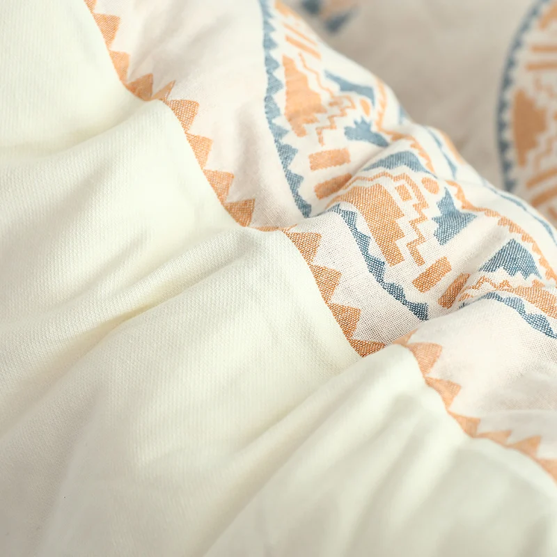 1 шт. 48 см * 74 Роскошная пряжа окрашенная жаккардовая Наволочка 100% хлопок