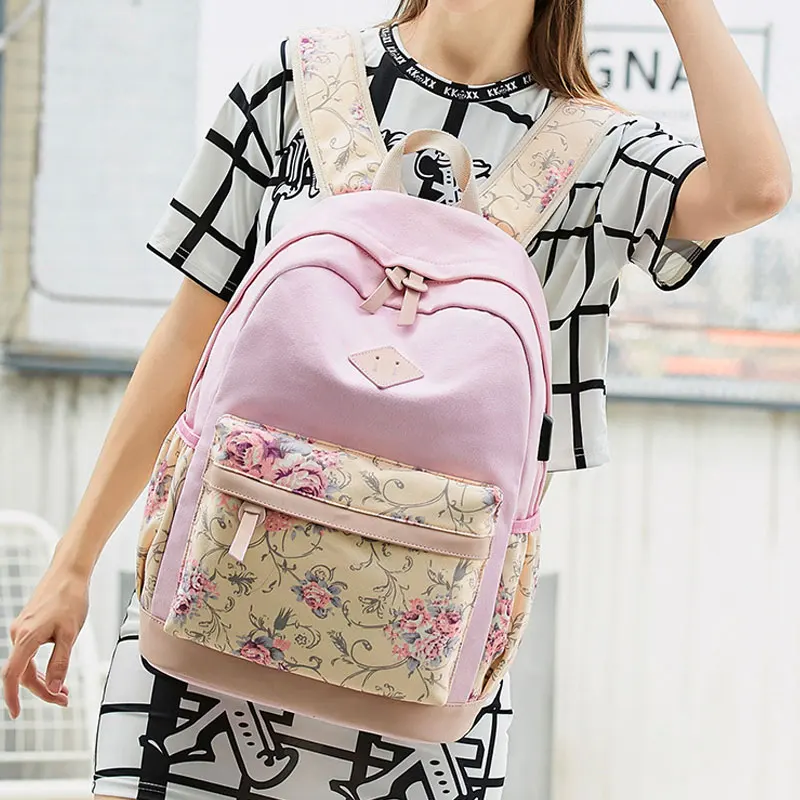 3 шт./компл. Противоугонный рюкзак для мужчин и женщин повседневные школьные