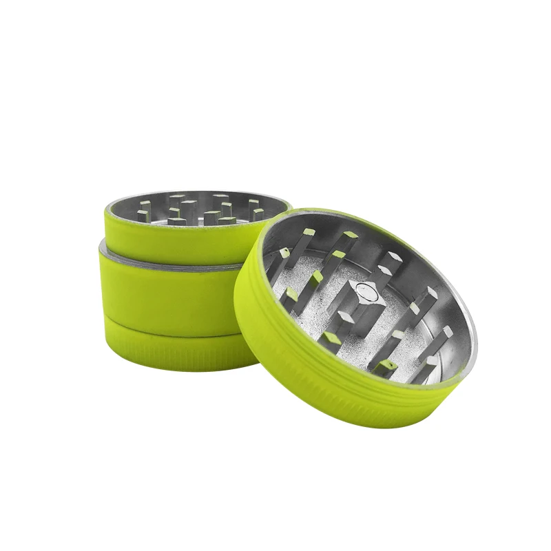 Резиновая краска конфетного цвета курение травяной 40 мм 3 слойная мини дробилка