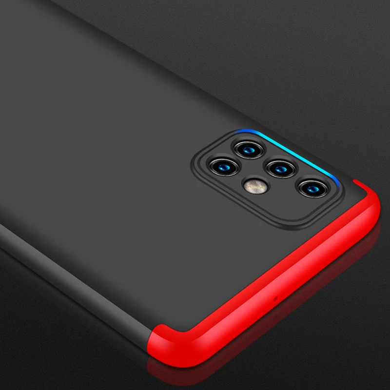 For Samsung Galaxy A71 A51 Case 360 Full Protection Matte Hard PC Back Protective Phone Cover |