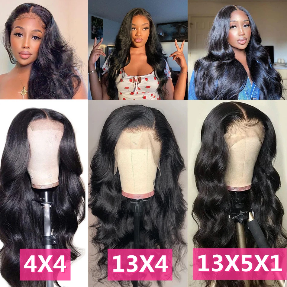 

Body Wave Human Hair Wigs 4X4 Lace Closure Wigs Lace Front Wigs For Women Human Hair Wigs Discount Brazilian Hair Wigs BY Hair