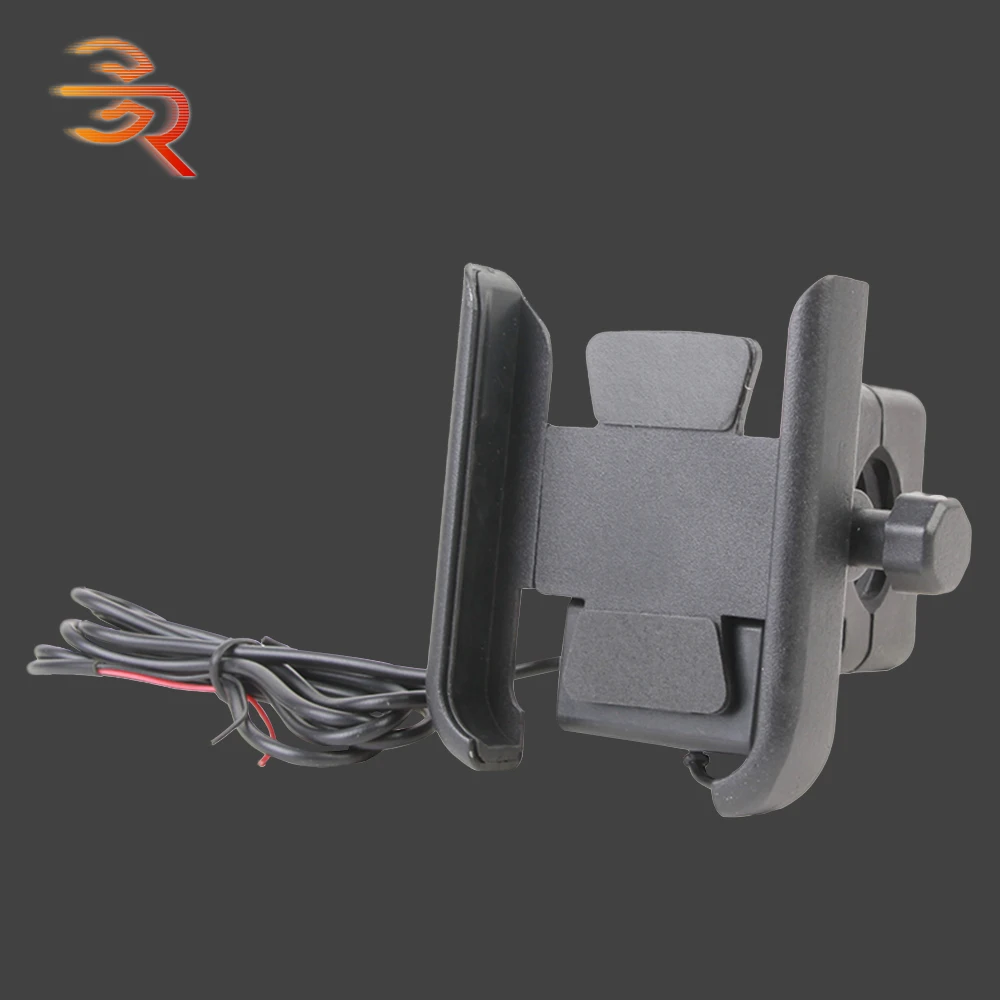 

Motorcycle Phone Holder With USB Charger For Bullet Classic 350 500 Meteor Himalayan Interceptor 650 2017 2018 2019 2020 2021
