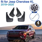 Брызговик автомобильный для Jeep Cherokee KL 2019  2020 5-го поколения 4x крыло брызговиков