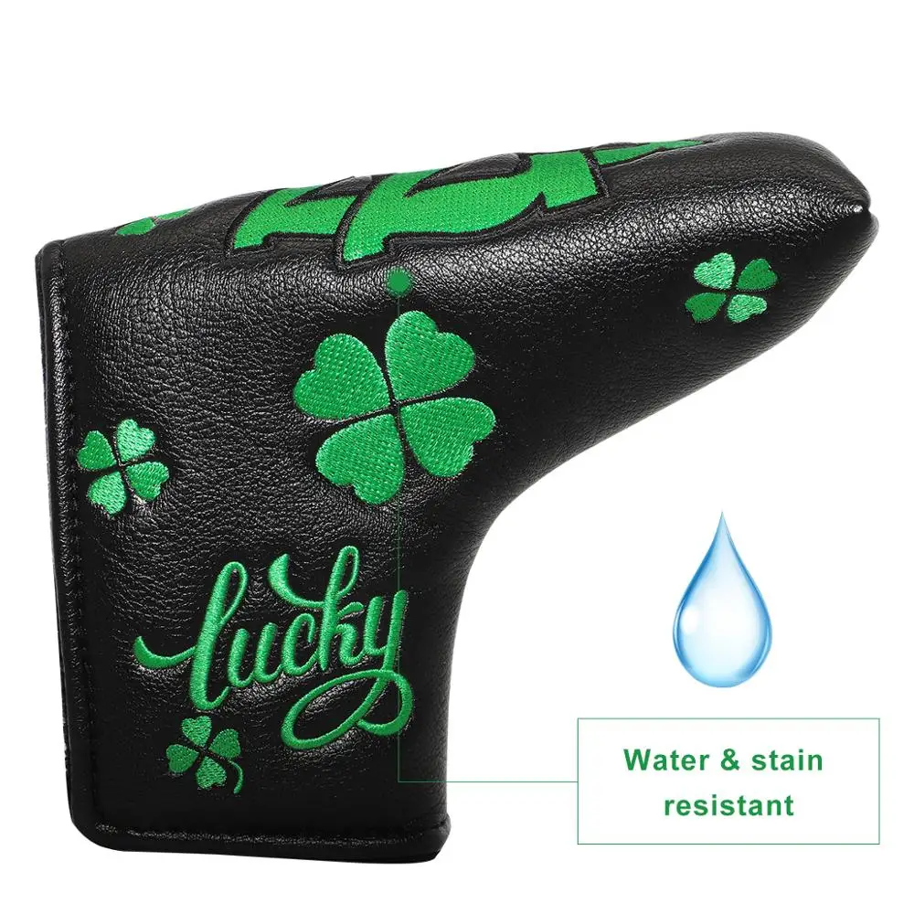 Чехол для клюшки гольфа Golf Blade Putter головные уборы чехол головки кожаный Магнитный