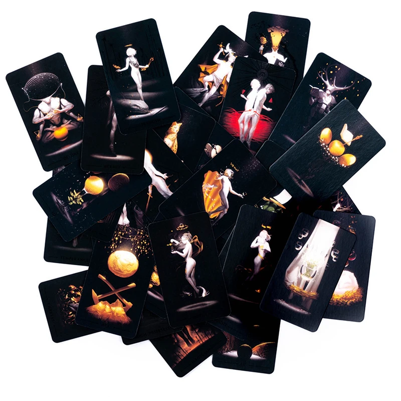 40 листов в коробке 60 мм * 103 старая Арабская карта Lenormand колода Таро для гадания