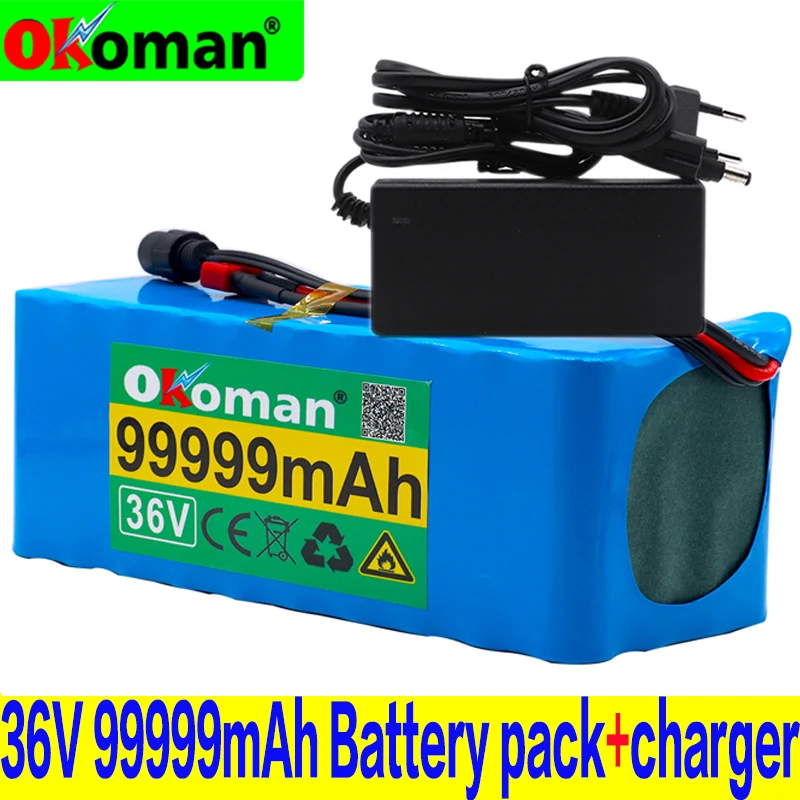 2020 новый аккумулятор 10S4P 36 В 99.999Ah 1000 Вт Аккумулятор для электрического велосипеда
