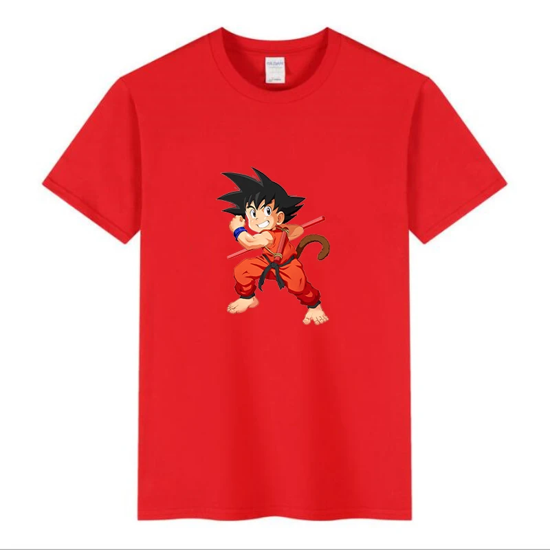 

Summer Dragon Ball Cartoon Theme T-shirt Boys and Girls T-shirt Gifts for Children 2021 Fashion Clothes Comfortable Tops 4-14t