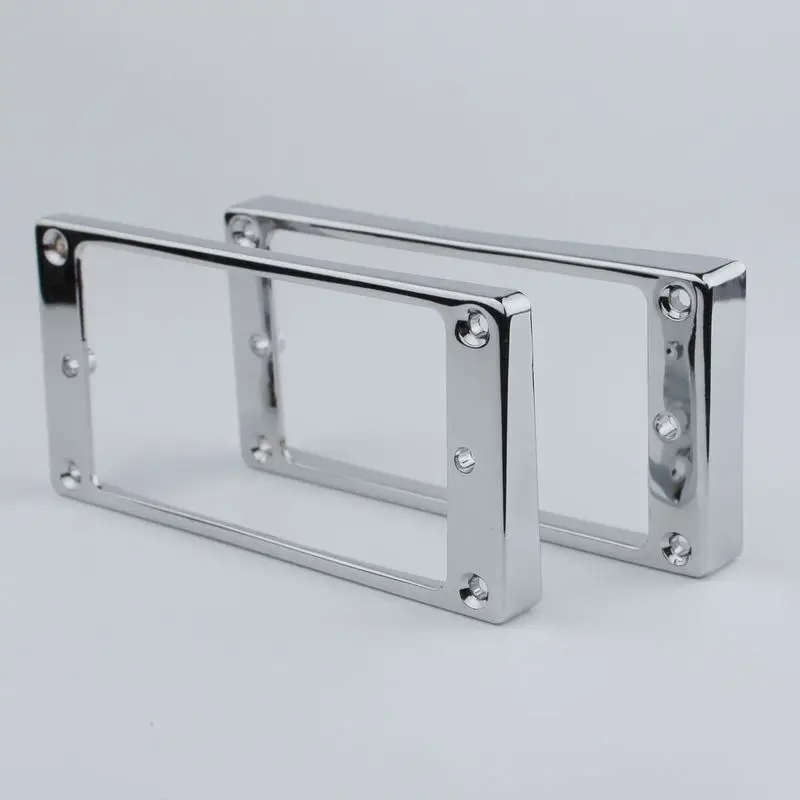 1 комплект хромированных рам для захвата Humbucker Монтажное кольцо шеи и моста