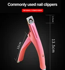 U-образные кусачки для ногтей 2021 горячая Распродажа из высококачественной нержавеющей стали, цветные кусачки для ногтей, U-образные