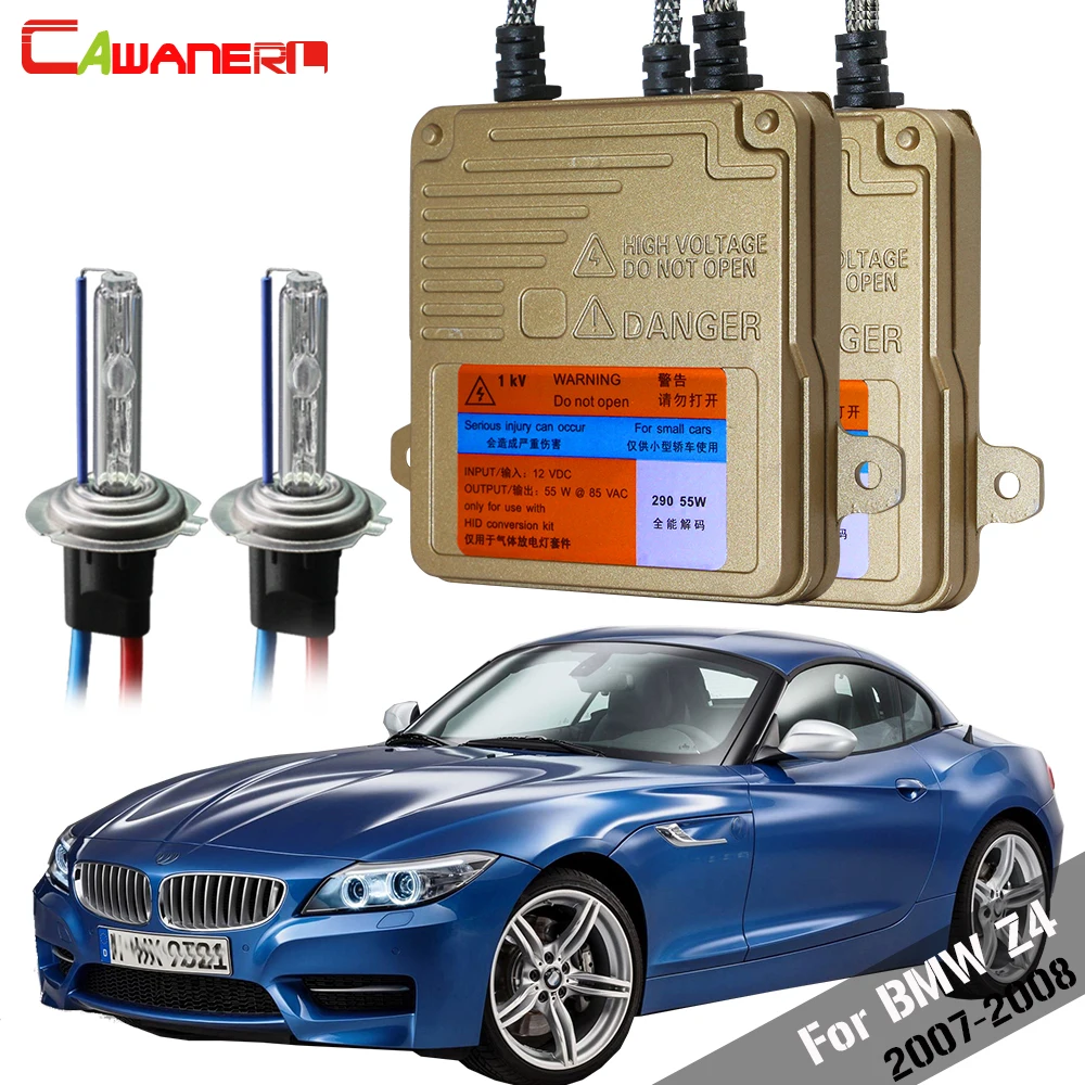 

Cawanerl Car Canbus Ballast Bulb AC 55W H7 HID Xenon Kit 3000K-8000K For BMW Z4 2007-2008 Auto Light Headlight Low Beam