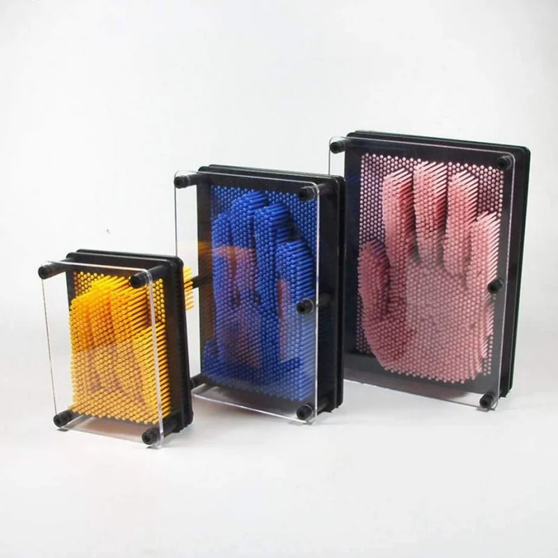 3D игла скульптура форма игрушка пластмассовые руки Модель отпечатков пальцев