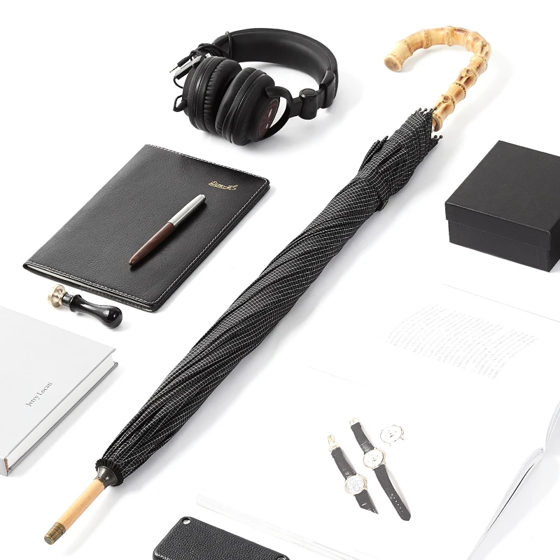 Economici Ombrello Di Moda Di Lusso Manico Lungo Grande Protezione Uv Ombrello Antivento Business Adulto Sombrilla Playa Rain Gear BD50UU