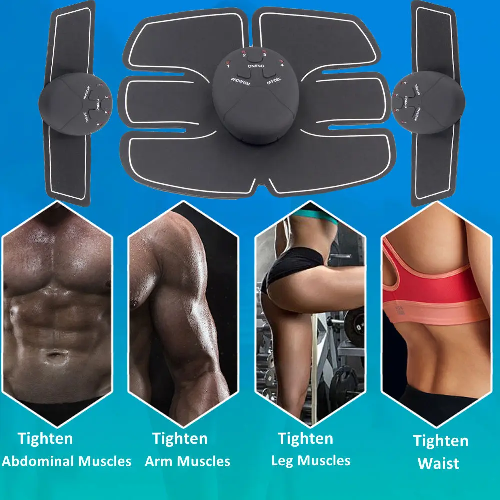 Массажер для похудения беспроводной тоник красоты талии и мышц устройство