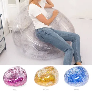 Bag Air Sofa Waterproof Glitter Inflatable PVC Chair Beach Party Home Office TN99 Bag Air Sofa Waterproof Glitter Inflatable PVC Chair Beach Party Home Office TN99