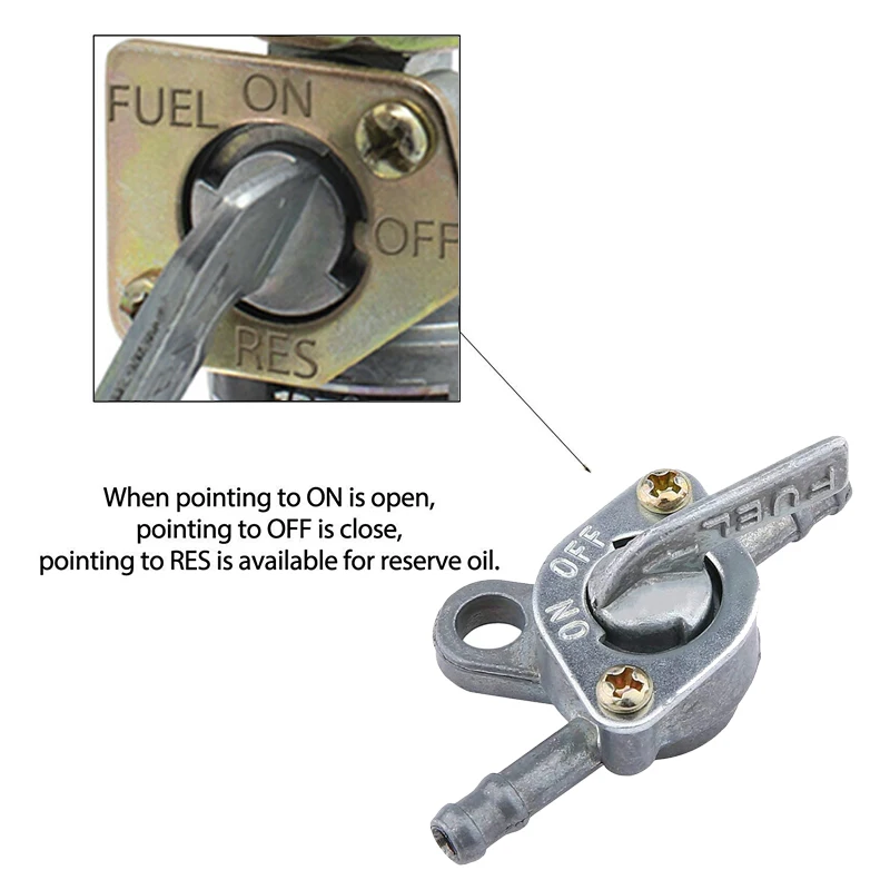 Высококачественный бензиновый клапан для мотоцикла переключатель топливного