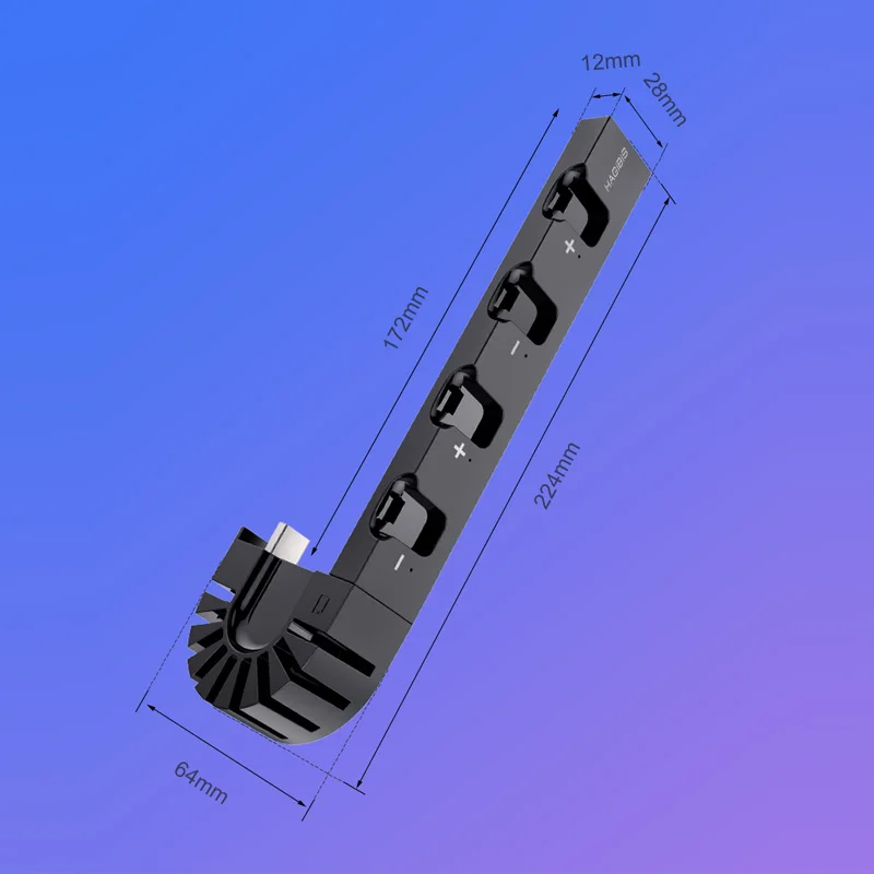 hagibis joy con controller charger stand for nintendo switch charging dock station gamepad with 9 game slots ns console holder free global shipping
