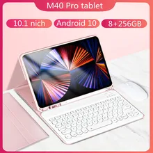 10.1inch Smart Tablet Android 8GB RAM 256GB ROM Tablets 1920x1200 4G SIM WIFI 10 Core IPS HD Screen Kids Learning Tablet PC 2021