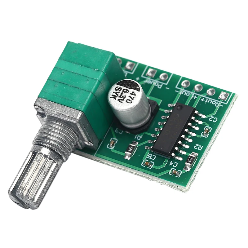 

Mini PAM8403 Audio USB Power Amplifier Board DC 5V 3W+3W Dual Channel Amp Module Mini Digital Small Power Amplifier Board