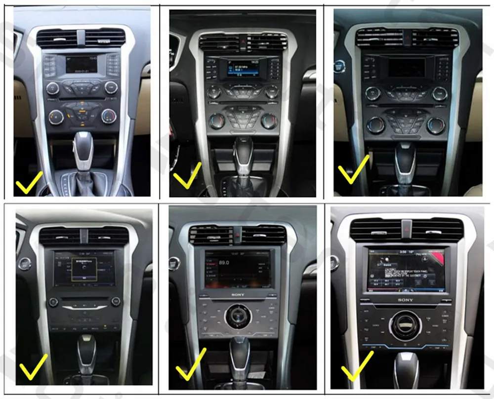Aotsr 12," ips Tesla стиль Android 6,0 нет DVD плеер gps навигация для FORD Mondeo Fusion MK5 2013+ стерео блок мультимедиа
