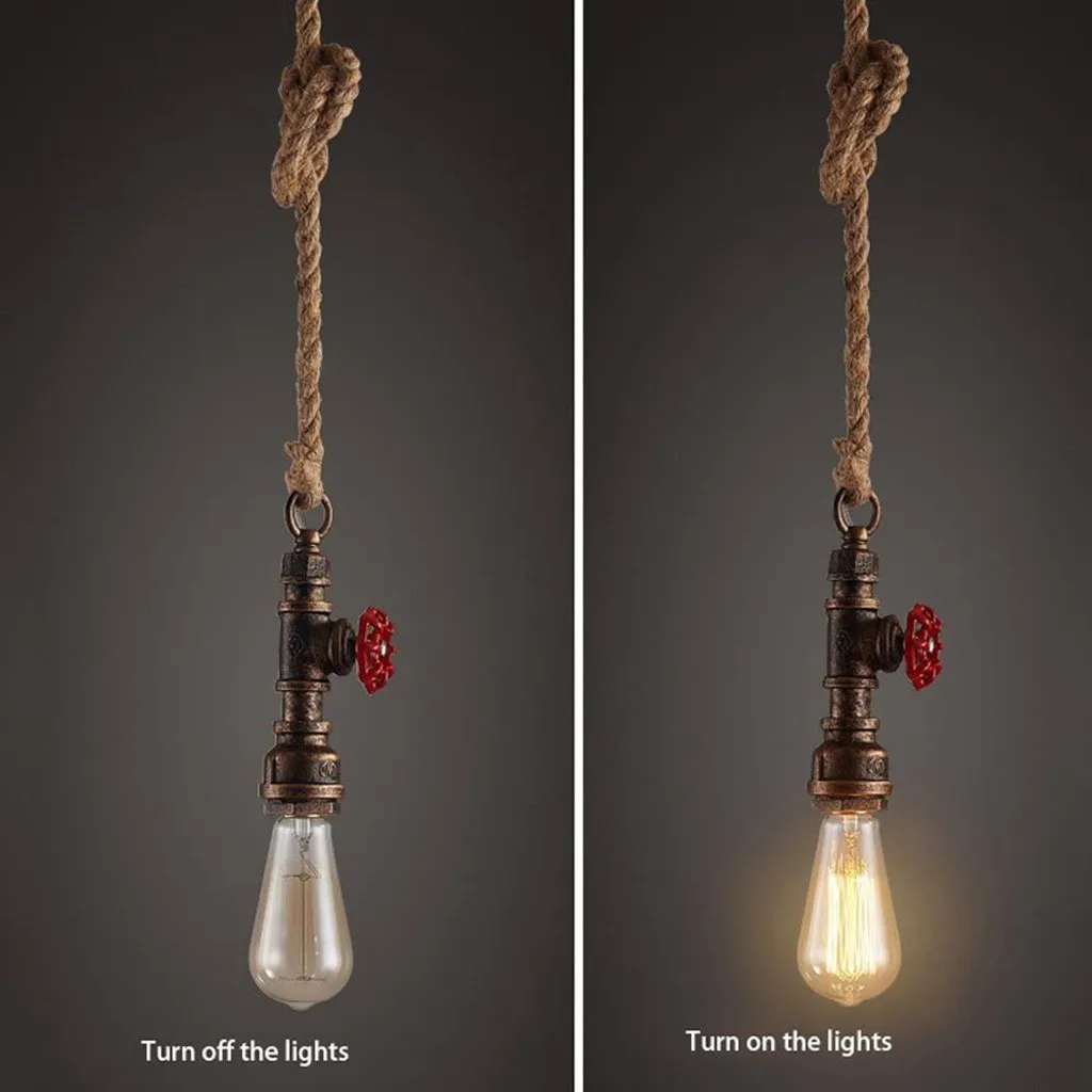 Потолочный подвесной светильник в виде клетки для рыбаков винтажный В