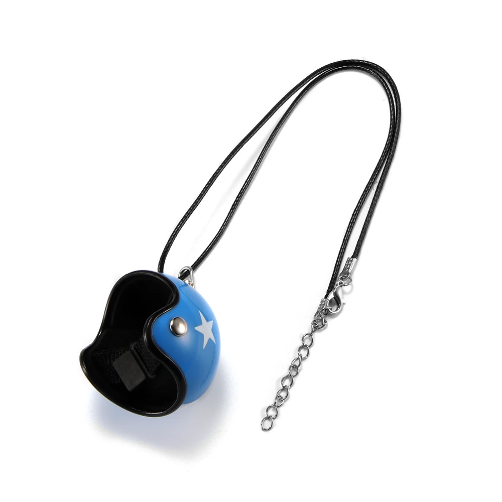 Милый автомобиль подвеска в виде шлема зеркало заднего вида висит мультфильм