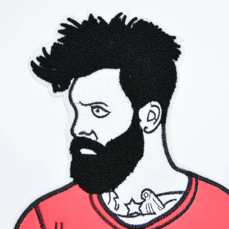 Крутая вышитая аппликация для мальчиков подходящая ко всему модная одежда