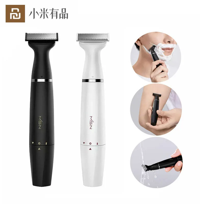 

Youpin MSN T3 Multi-purpose Electric Hair Razor Shaver Blade Wet And Dry Dual-Use Leg Hair Armpit Hair Eyebrow Styling Trimmer