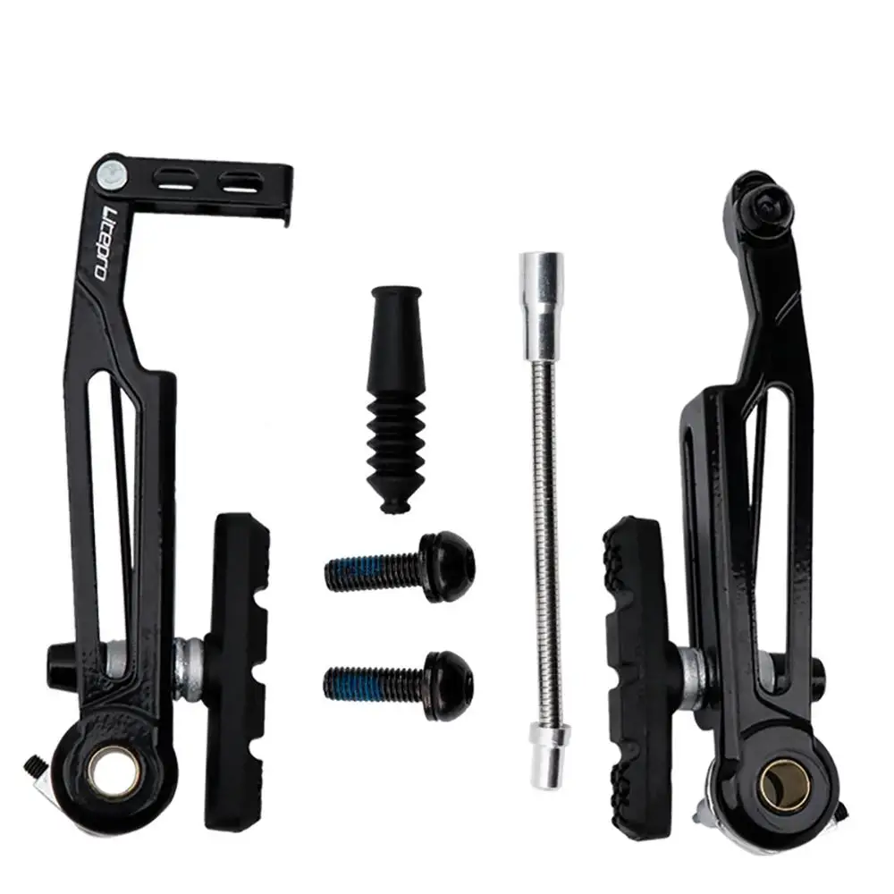 

Litepro 415 Folding Bike V Brake Caliper 110mm Aluminum Alloy Long Arm Brake 451 Wheelset Brake