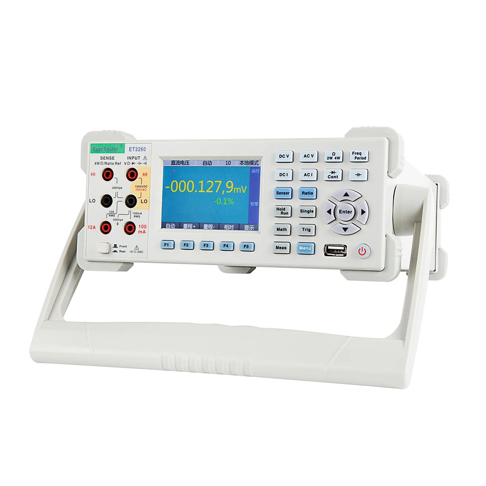 

ET3240 ET3255 ET3260 Automatic 22000 Counts Digital Multimeter TFT Large Screen High Accuracy Desktop Multimeter Tester