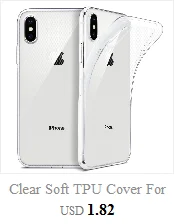 Прозрачный мягкий чехол из ТПУ для iPhone 7, 8, 6, 6S Plus, чехол с поддержкой беспроводной зарядки, чехол для телефона Apple iPhone X, XS, 11 Pro, Max, XR