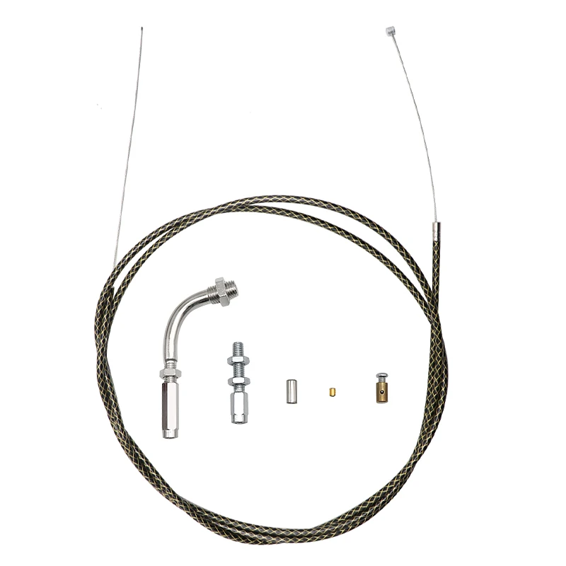 

Alconstar-190cm мотоциклетный газовый дроссельной заслонки, трос тормозной муфты, комплект для ремонта кабеля для Yamaha Suzuki /Kawasaki Honda, внедорожный велосипед ATV Quad