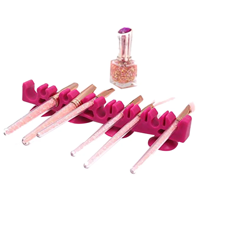 Щетка для сушки воздуха косметичка хранения кистей Органайзер стойка с 4