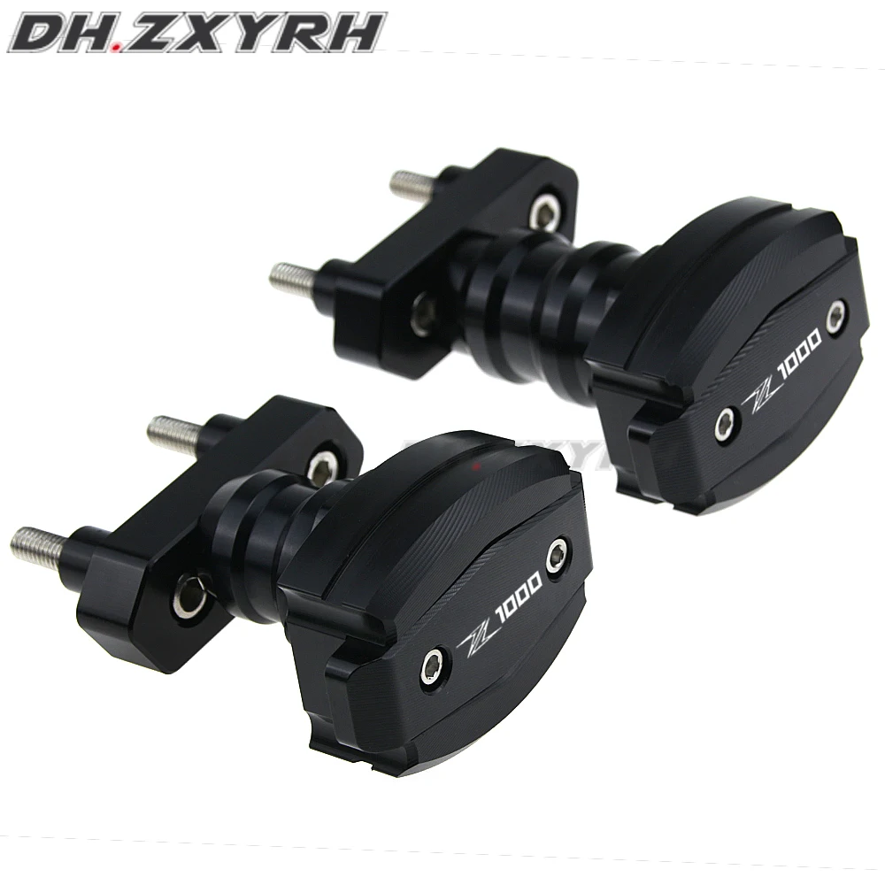 Motorcycle engine protectors frame sliders Anti Crash Pad Fall protection for KAWASAKI Z800 2012-2016 Z750 07-13 Z1000 07-09 | Автомобили