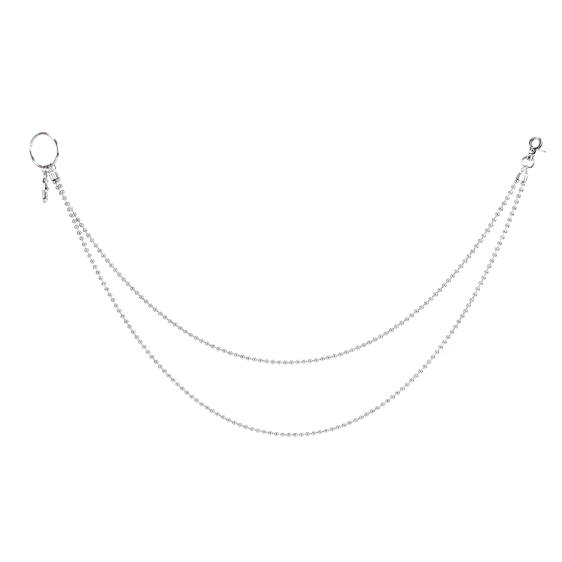 Цепочка для ключей с кольцом подвеской в уличном стиле цепь кошелек