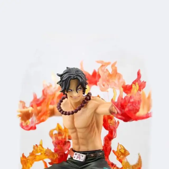One Piece Portgas D Ace Battle Fire Action Figures Toys Japan Anime Collectible Figurines PVC Model Toy for Anime Lover Figurine 5