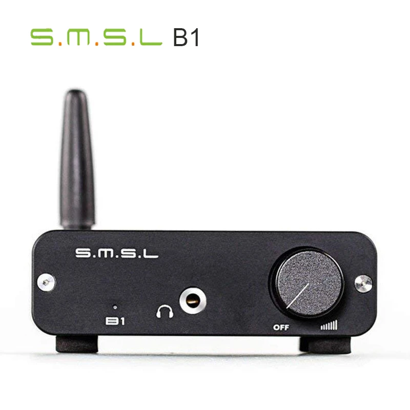 SMSL B1 HiFi стерео приемник Bluetooth NFC оптический коаксиальный цифровой аудио декодер