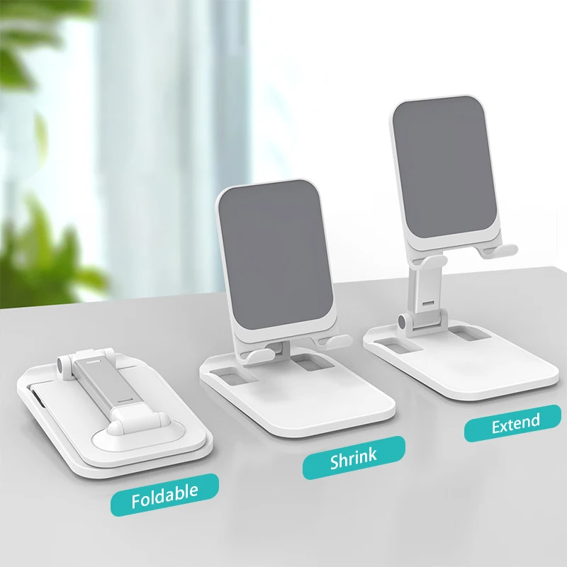 

Universal Desk Tablet Phone Holder Foldable Desktop Tablet Stand Mobile Phones Holder For iPhone Xiaomi Huawei Telephone Bracket