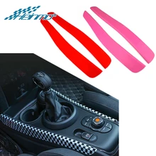 Для MINI Countryman F60 для MINI F60 для MINI Cooper F60 Автомобильная внутренняя панельная Накладка для коробки передач наклейка для MINI Cooper аксессуары