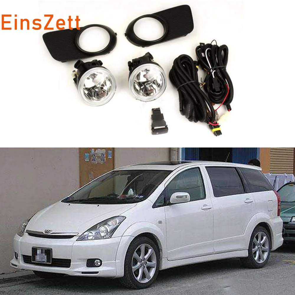 1 комплект Противотуманные фары Дневные Фары Светильник в сборе для Toyota Wish 2004 | Отзывы и видеообзор