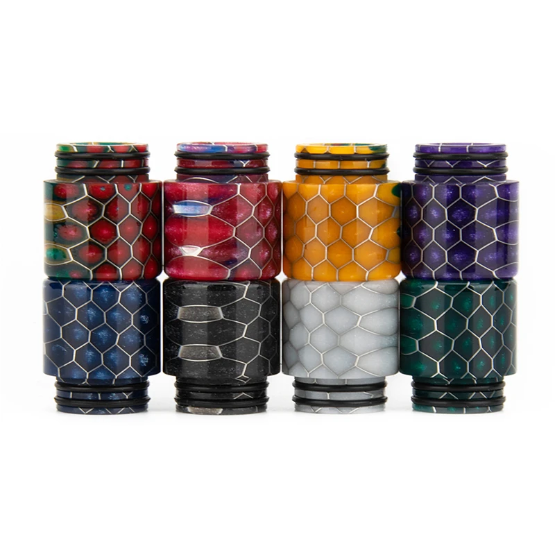 

1PCS 810 Snakeskin Resin Drip Tip for TFV8 Big Baby/TFV12 Prince/ijust 3/ELLO Duro/Pharaoh Mini/ammit 25 /Kensei 24 RTA