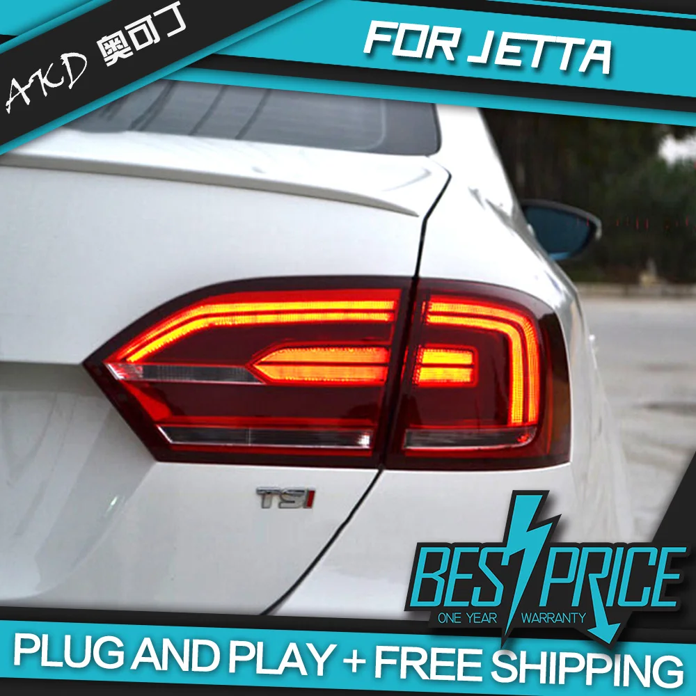 АКД автомобильного тюнинга задних фонарей для VW Jetta MK6 сигнальных огней