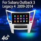 2 DIN Android 10,0 автомобильный мультимедийный плеер стерео аудио радио 4G Wifi динамик GPS для Subaru Outback 3 Legacy 4 2009-2014 Carplay