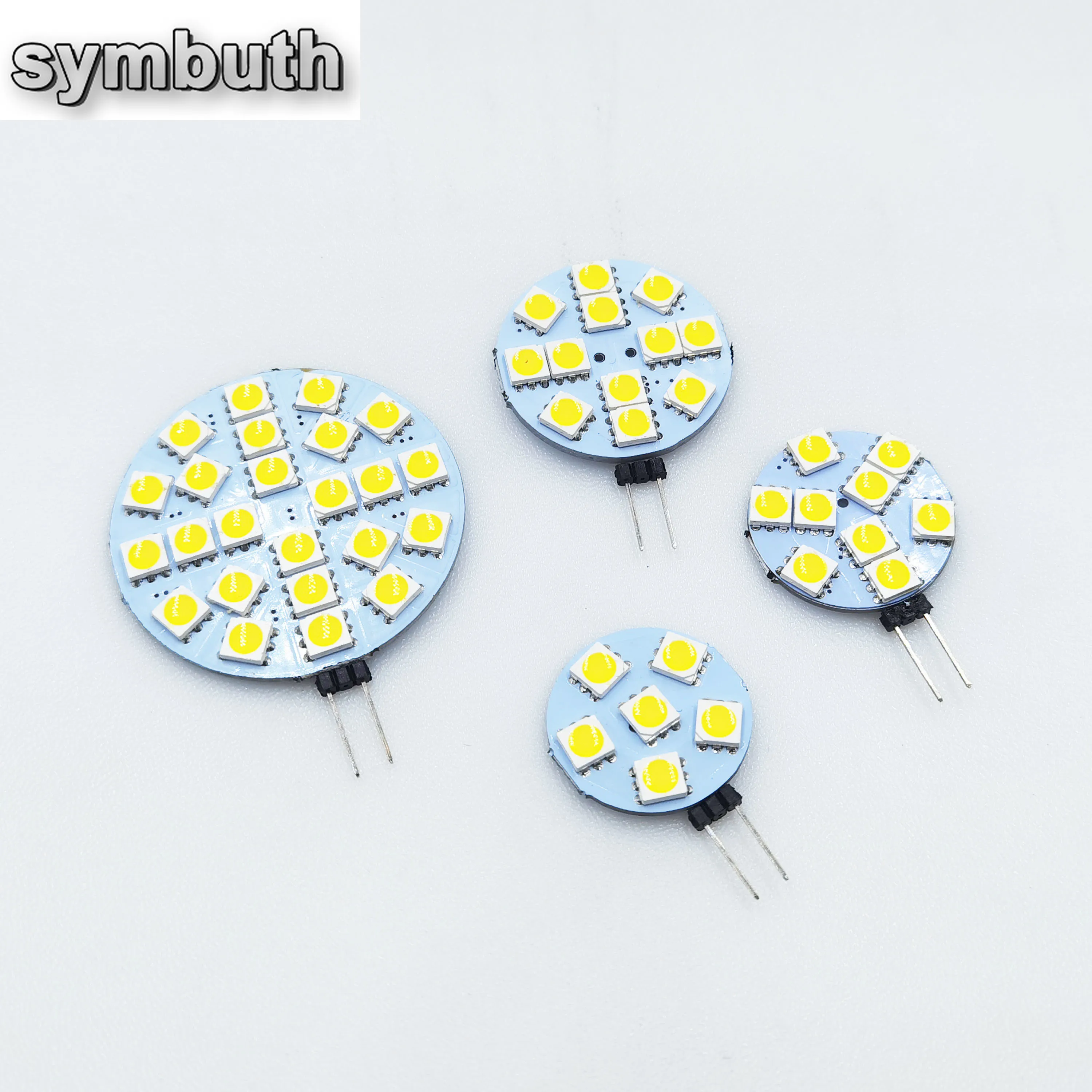 G4 Socket 5050 SMD Светодиодная лампа постоянного тока 12 В Замените галогенную