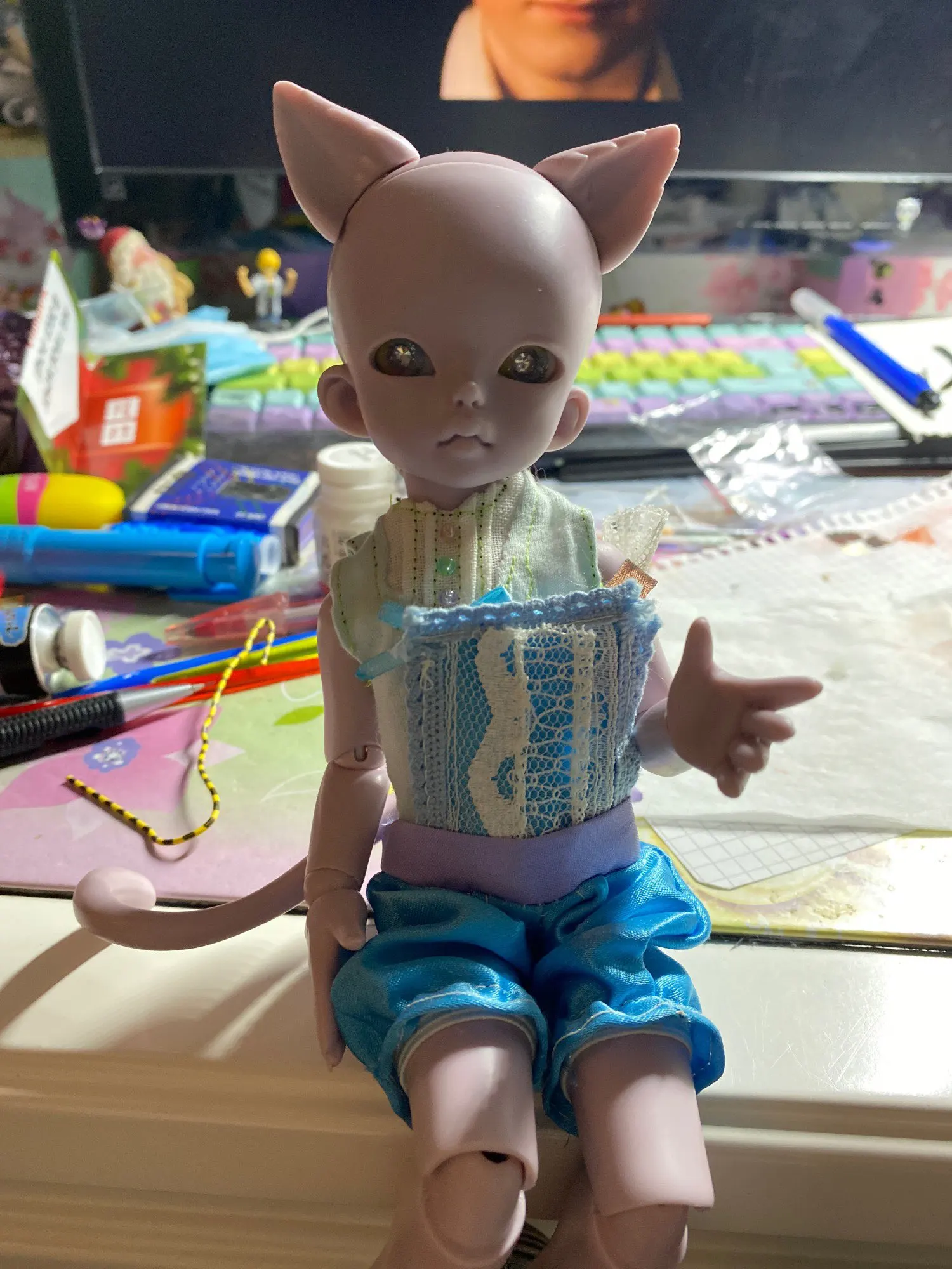 

New Arrival 1/6 BJD Doll BJD / SD Lovely Style Cheshire Resin Doll For Baby Girl Gift Present