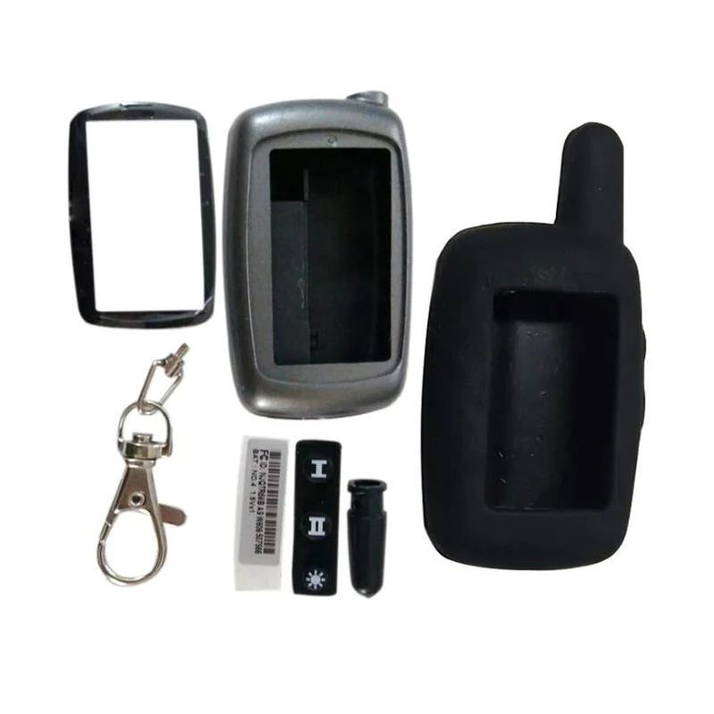 10PCS A9 Keychain Cover + Silicone Key Case For Car Alarm Starline A8 A6 A4 A2 Remote Control Jaguar EZ-ALPHA KGB FX-5 FX5 | Автомобили и